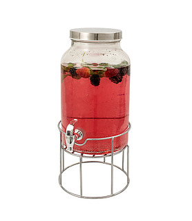 Beverage Dispenser With Stand 5.6L