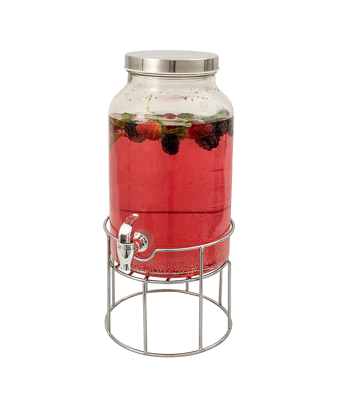 Beverage Dispenser With Stand 5.6L