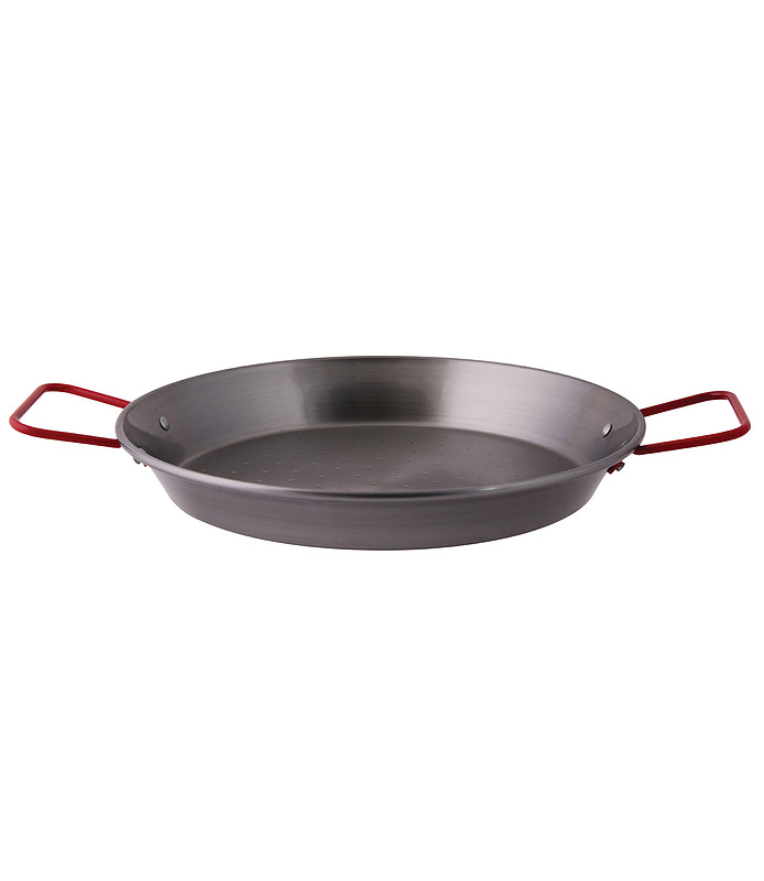 Black Steel Paella Pan 550mm