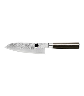 Shun Santoku Kitchen Knife Scalloped 165mm