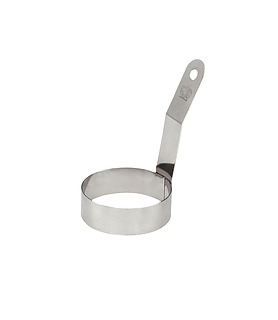 Egg Ring with Handle Stainless Steel 