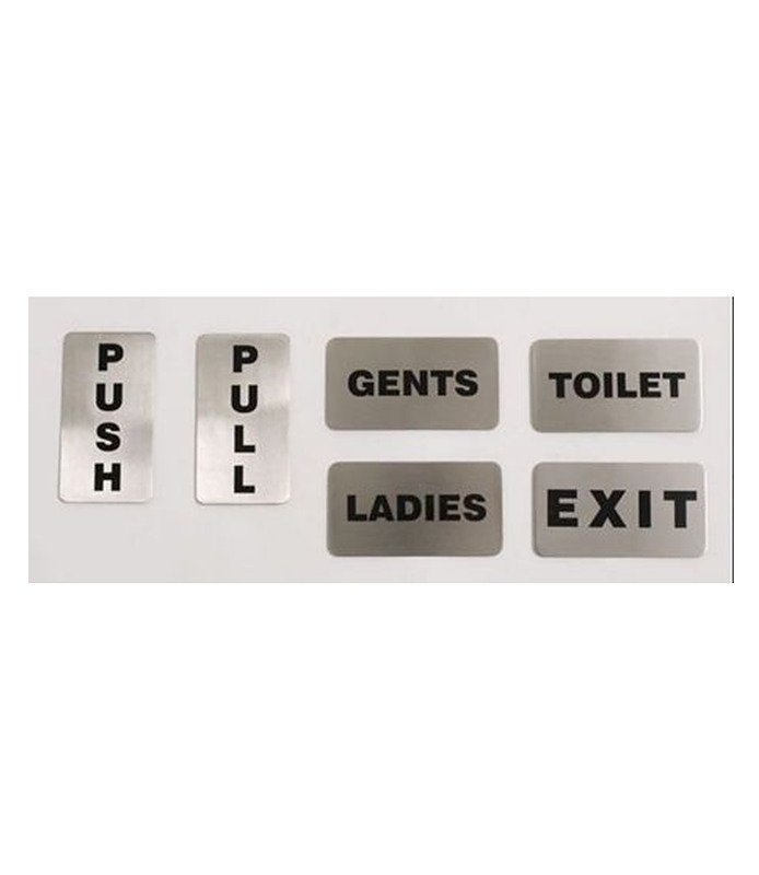 Wall Sign Exit Adhesive