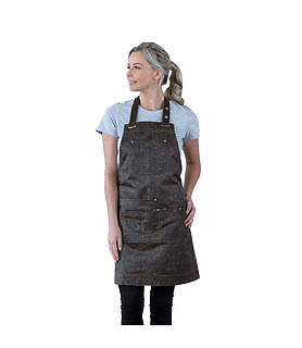 Cafe Apron Barber Bib Bronze 66 x 77cm