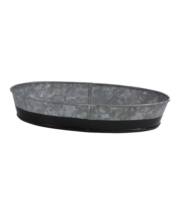 Coney Island Oval Dipped Black 270 x 190mm