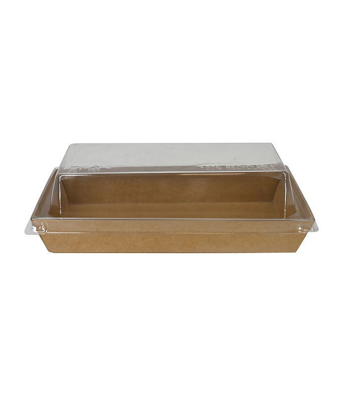 ECO-GO Kraft Deli Tray Base 140 x 80 x 24mm