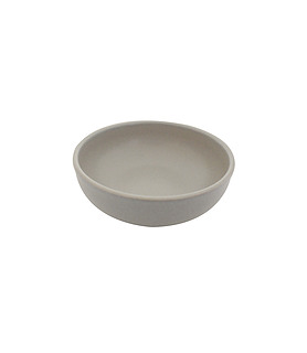 Eclipse Round Bowl Light Grey 125mm