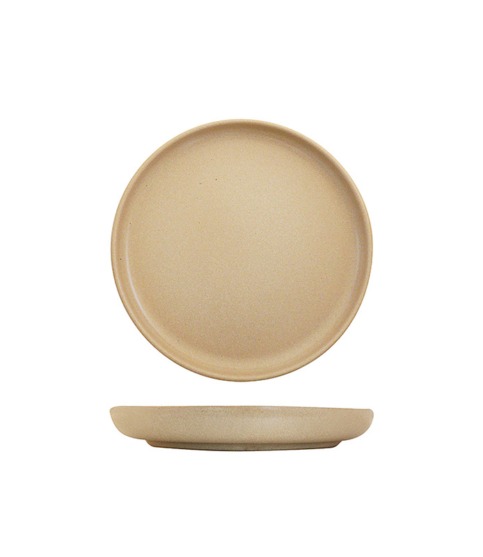 Eclipse Round Plate Taupe 175mm