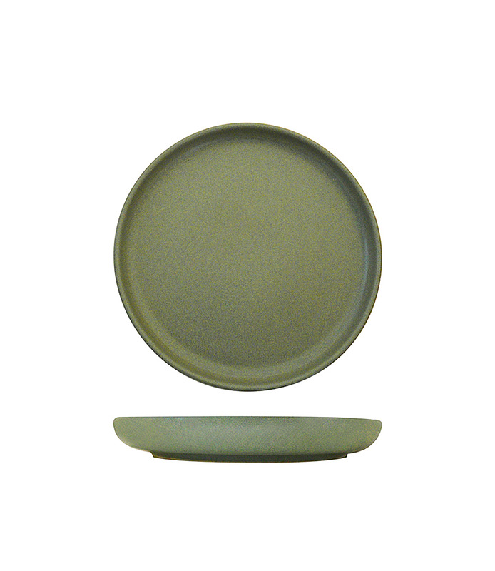 Eclipse Round Plate Green 175mm