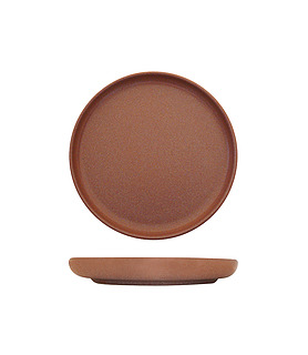 Eclipse Round Plate Brown 175mm