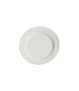 Host Classic White Round Plate Wide Rim 190mm
