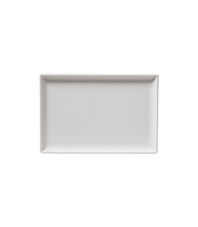 Melamine Rectangular Platter White 250 x 170mm