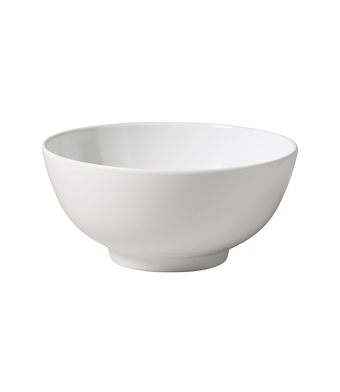 Melamine Noodle Bowl White 175mm