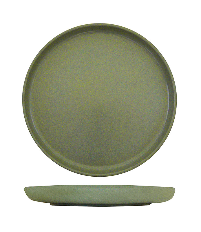 Eclipse Round Plate Green 280mm