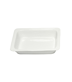 Gastronorm Pan Porcelain 1/2 65mm Deep