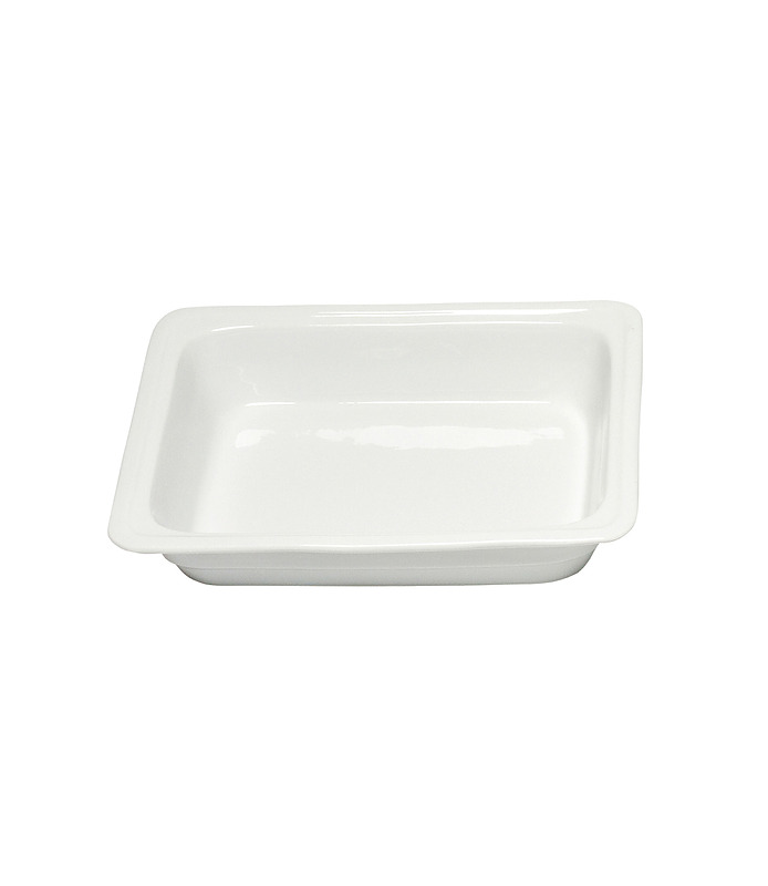 Porcelain Gastronorm Pan 1/2 65mm Deep