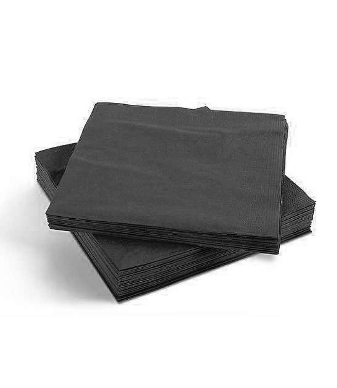 Black Lunch Napkin 2 Ply 2000 Per Ctn