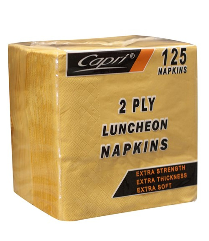 Gold Lunch Napkin 2 Ply 2000 Per Ctn