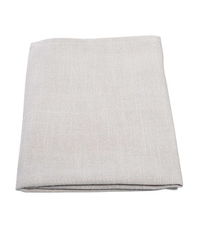 Napkin Linen Beige Slub 100% Poly 50 x 50cm 50 Per Ctn