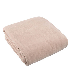 Blanket Polar Fleece QB Camel 245 x 255cm