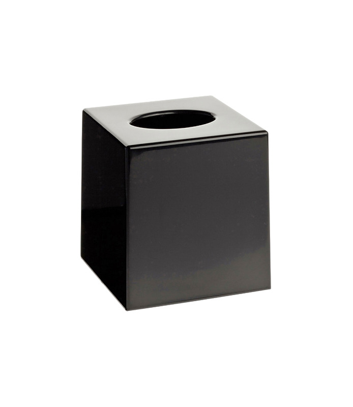 Tissue Box Cube Matte Black