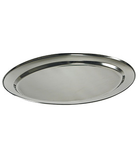 Stainless Steel Oval Platter 600mm