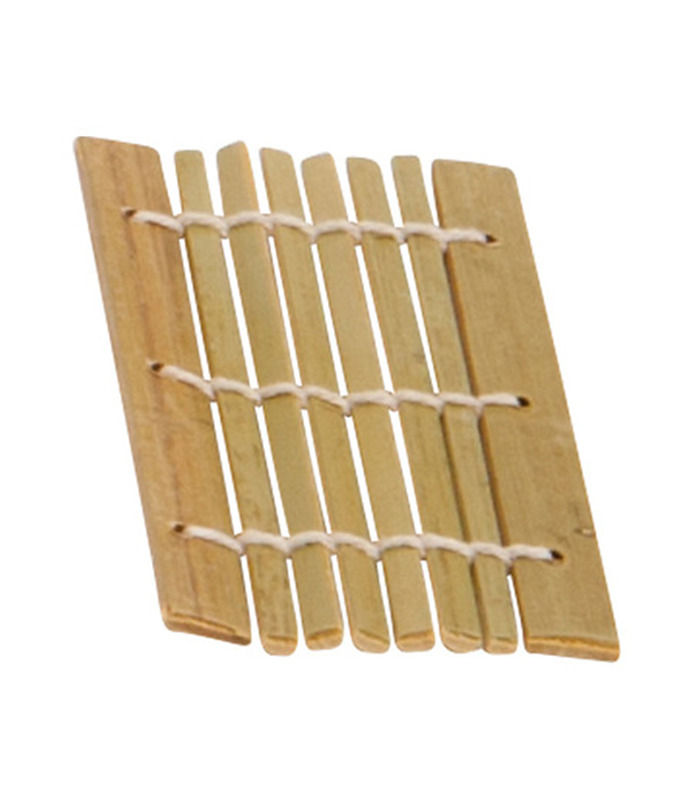 Mini Rectangular Mat Bamboo 90 x 50mm 36 Per Pack