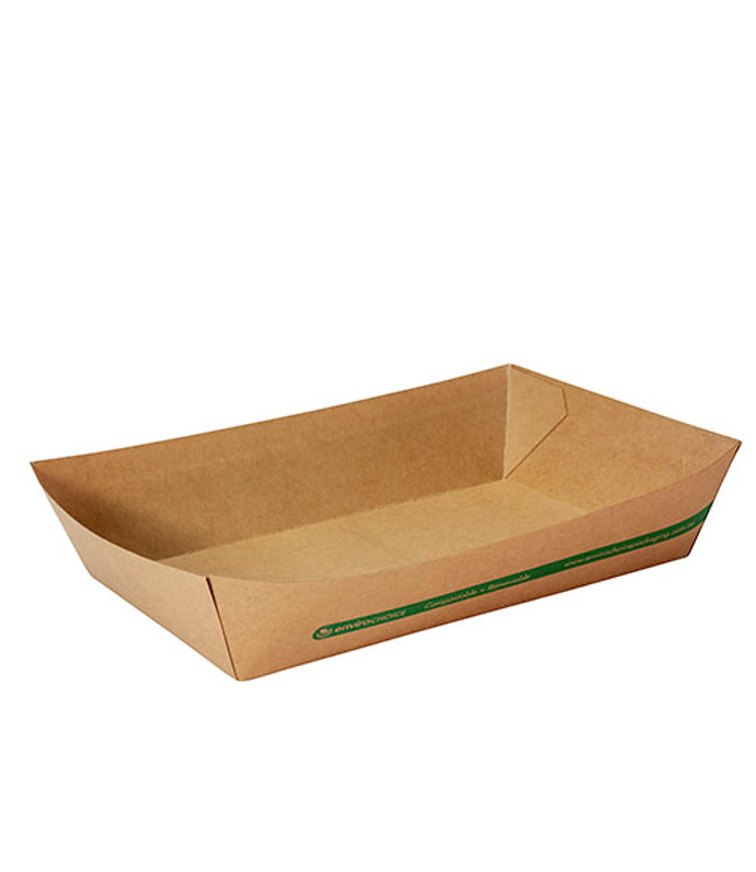 Envirochoice PLAnet Food Tray #6 240 x 160 x 55mmH (500)