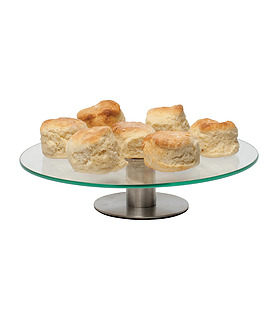 Glass Cake Stand 300mm