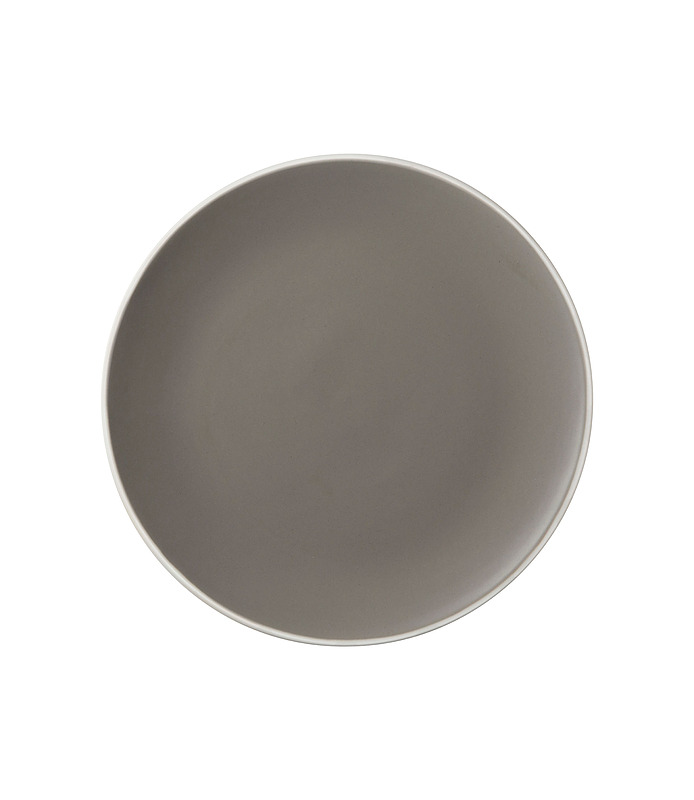 Mist Round Coupe Plate Grey 150mm