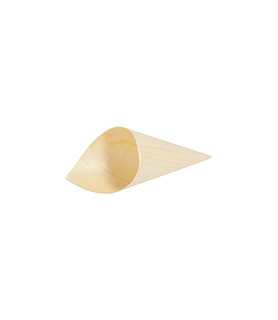 Cone Biowood 80mm 50 Per Pack