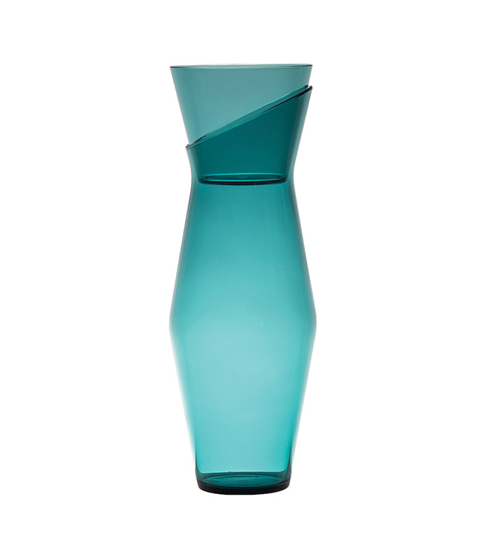 Acrylic Carafe and Cup Blue 1.2L