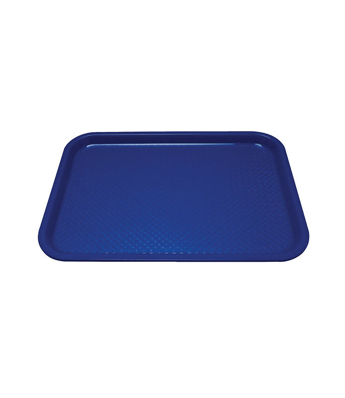 Blue Small Rectangular Plastic Tray (350 x 275mm)