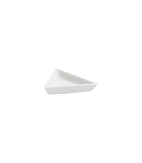 Host Classic White Mini Triangle Dish 85mm