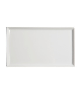 Host Classic White Flat Rectangle Plate 305 x 180mm