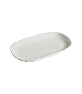 Host Classic White Rectangular Coupe Plate 215 x 135mm