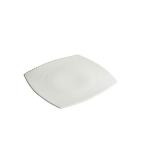 Host Classic White Rounded Square Plate 190mm
