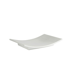 Host Classic White Sushi Dish 190 x 145mm