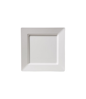 Melamine Square Platter White 255mm