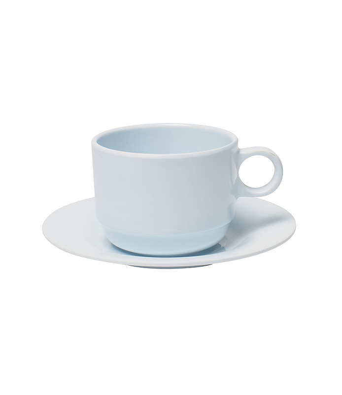 Melamine Tea Saucer White 147mm