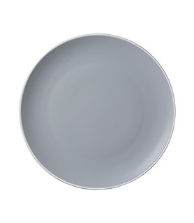 Mist Round Coupe Plate Blue 180mm