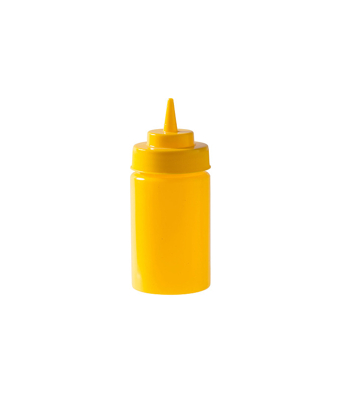 Yellow Squeeze Bottle 340ml