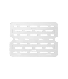 Polycarbonate Food Pan Clear Drain Plate 1/4