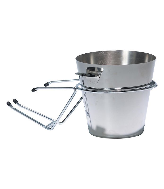 Chrome Wine Bucket Table Stand