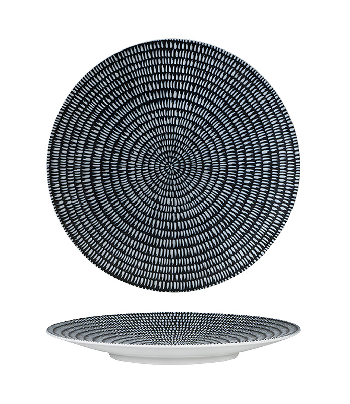 Luzerne Zen Coupe Plate Round Storm 275mm