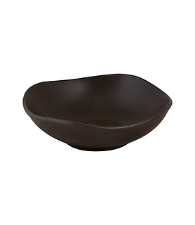 Zuma Organic Shape Bowl Charcoal 170mm