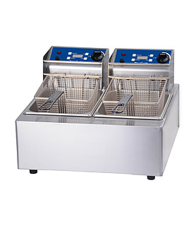 Birko Double Fryer 2 x 5L