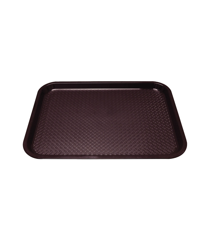 Brown Small Rectangular Plastic Tray (350 x 275mm)