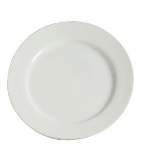 Host Classic White Round Plate Wide Rim 300mm