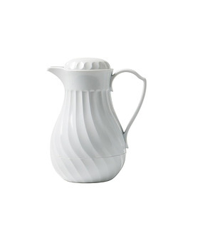 White Swirl Insulated Jug 1.2L