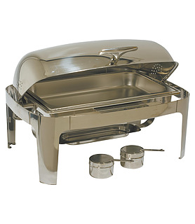 Chafing Dish Deluxe Stainless Steel 